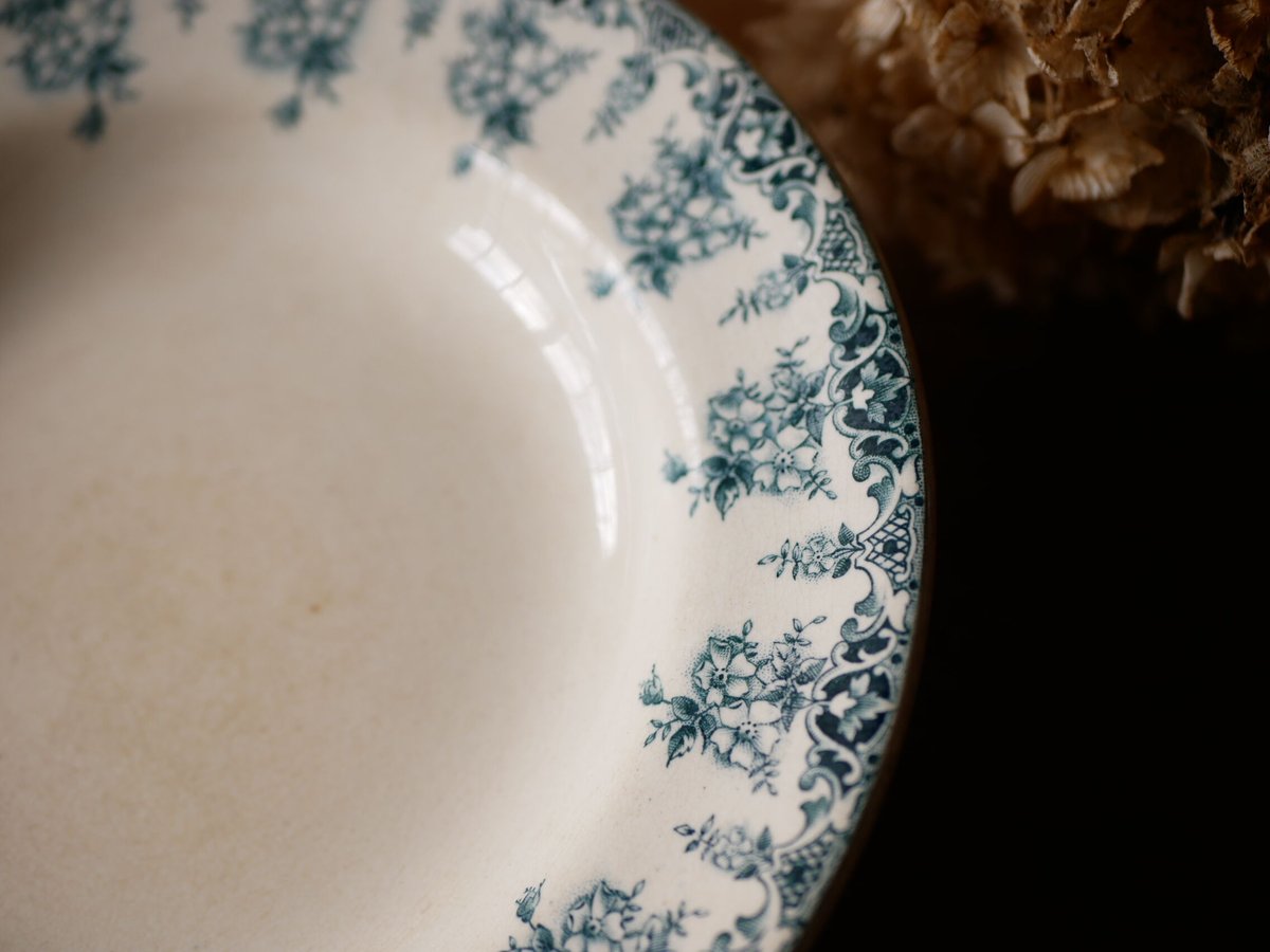 フランスアンティーク　プレート　ブロカント フランスアンティーク アンティークプレート ブロカント TERRE