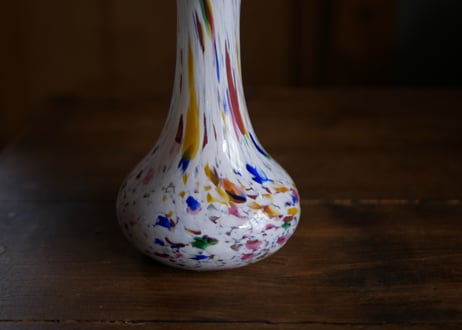 フラワーベース　クリシー　フランスヴィンテージ　ブロカント　花器　花瓶　ブロカントのある暮らし