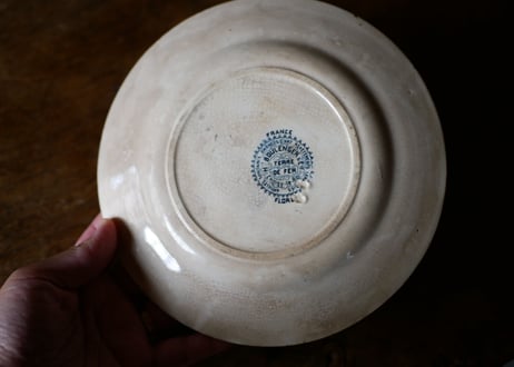 Small plate, Choisy le Roi