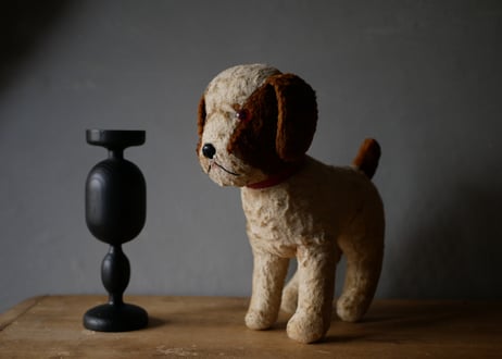 オールドトイ　DOG　犬　ワンちゃん　フランスアンティーク　ブロカントのある暮らし