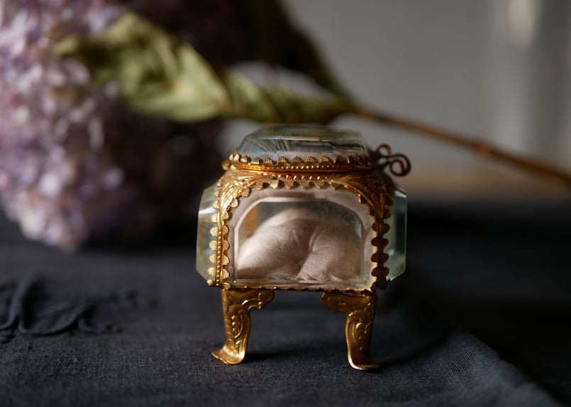 凱旋門 フランスアンティーク ジュエリーケース ジュエリー