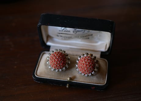 素敵なイヤリング FRANCE antique BROCANTE vintage