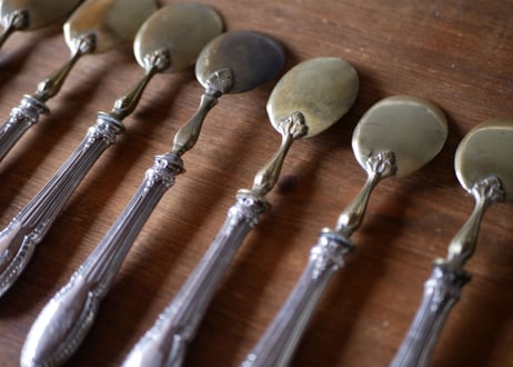 silver spoon monogram