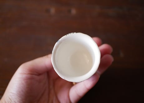 クレイユモントロー エッグカップ フランスアンティーク