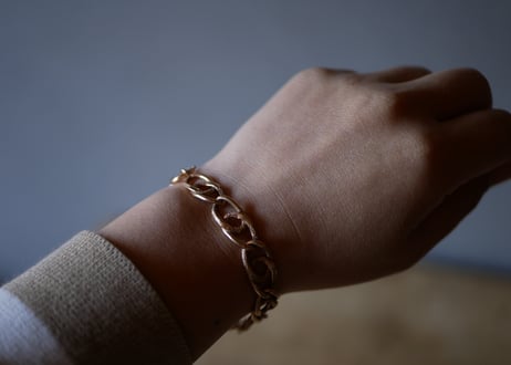MURAT ヴィンテージブレスレット　ゴールドプレート　フランスヴィンテージ