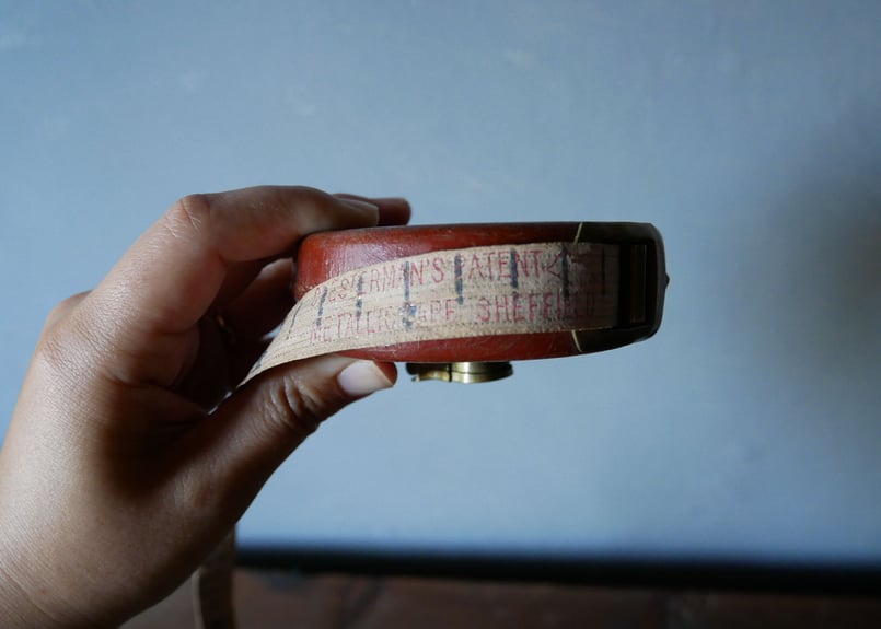 SHEFFIELD アンティーク メジャー イギリスアンティーク | mamantique