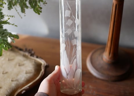 すずらん　花瓶　フラワーベース　フランスアンティーク　ブロカント