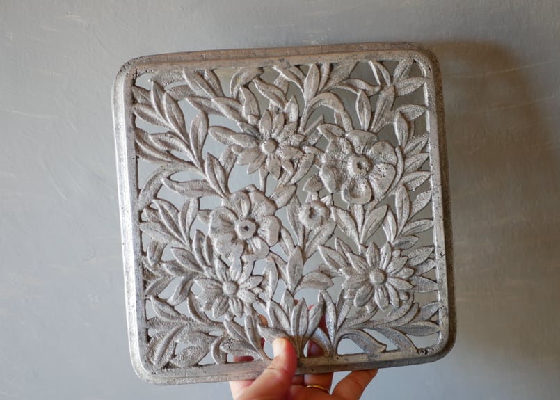 アルミニウムのトリベット 鍋敷き フランスアンティーク | mamantique