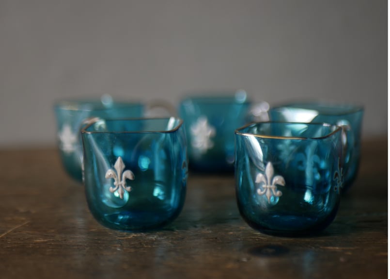 エナメルシリーズ part.11 フルールドリスのカップ フランス