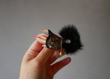 Woman HAND Brooch