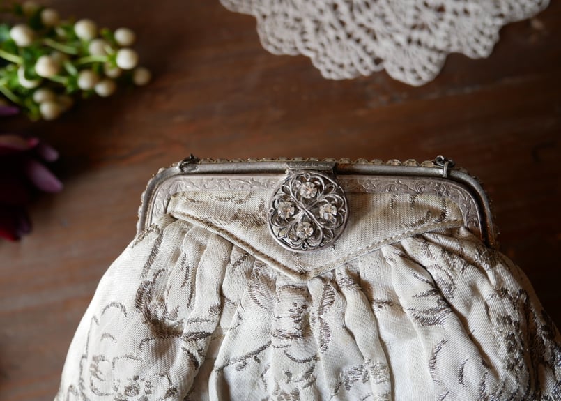 フランスアンティーク イブニングバッグ | mamantique