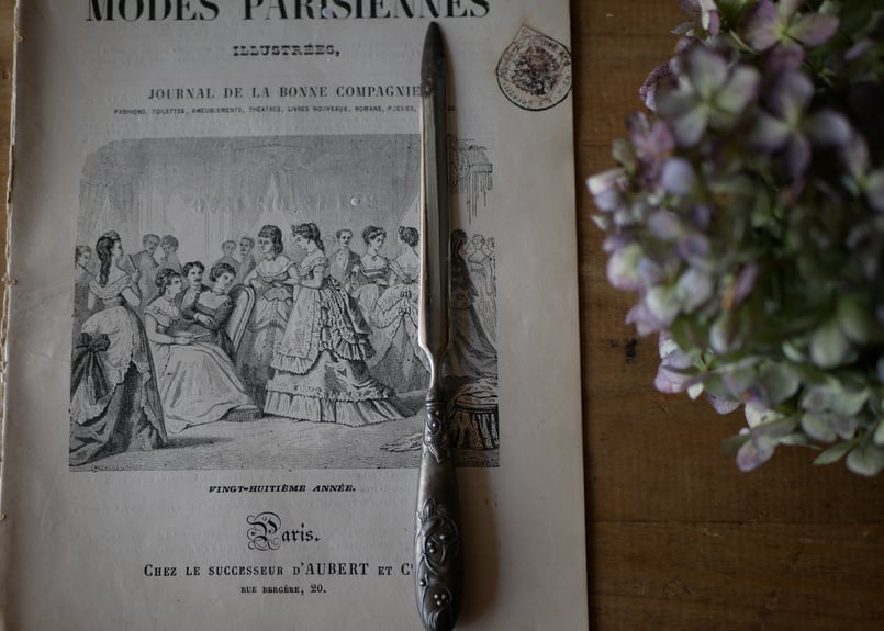 宿り木 ヤドリギ ペーパーナイフ レターオープナー フランス