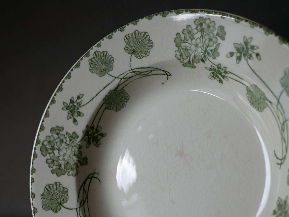 サルグミンヌ フォンデュプレート4枚 仕切り皿 フランス プロカント