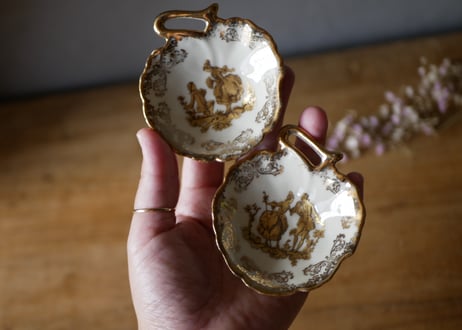 LIMOGES 小さなお皿　リモージュ　フランスヴィンテージ　ブロカント