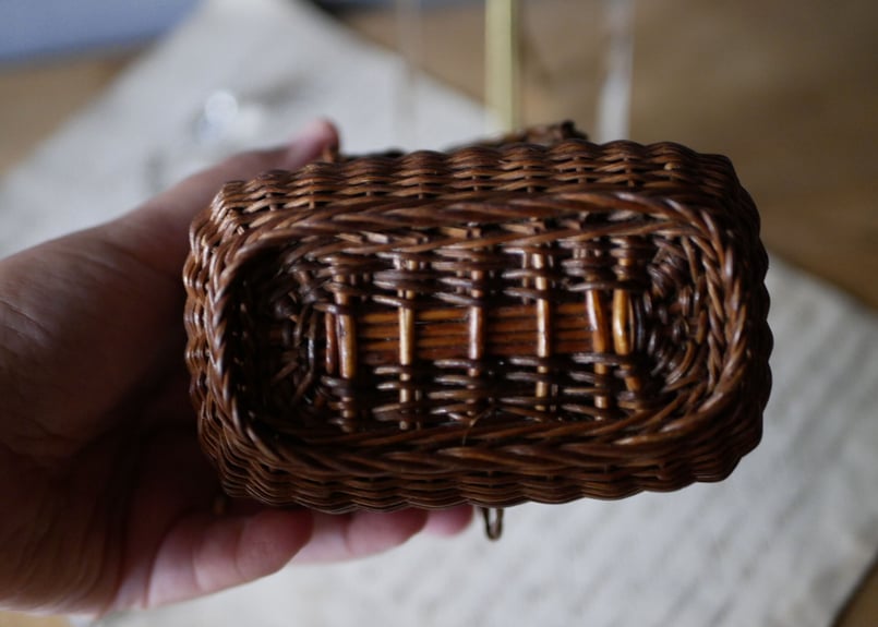 プチパニエ ドールパニエ フランスアンティーク ブロカントのある