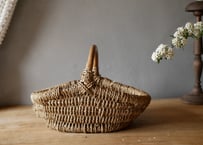 パニエ　かご　フランスアンティーク　ブロカントのある暮らし