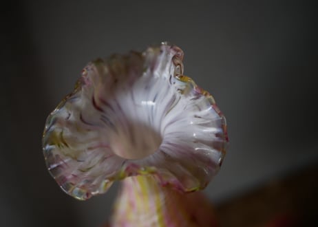 クリシー　花瓶　フラワーベース　ピンクベース　フランスヴィンテージ　ブロカントのある暮らし