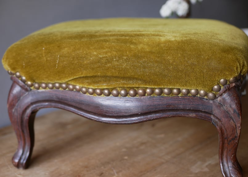 オットマン フランスアンティーク パリ ブロカントのある暮らし