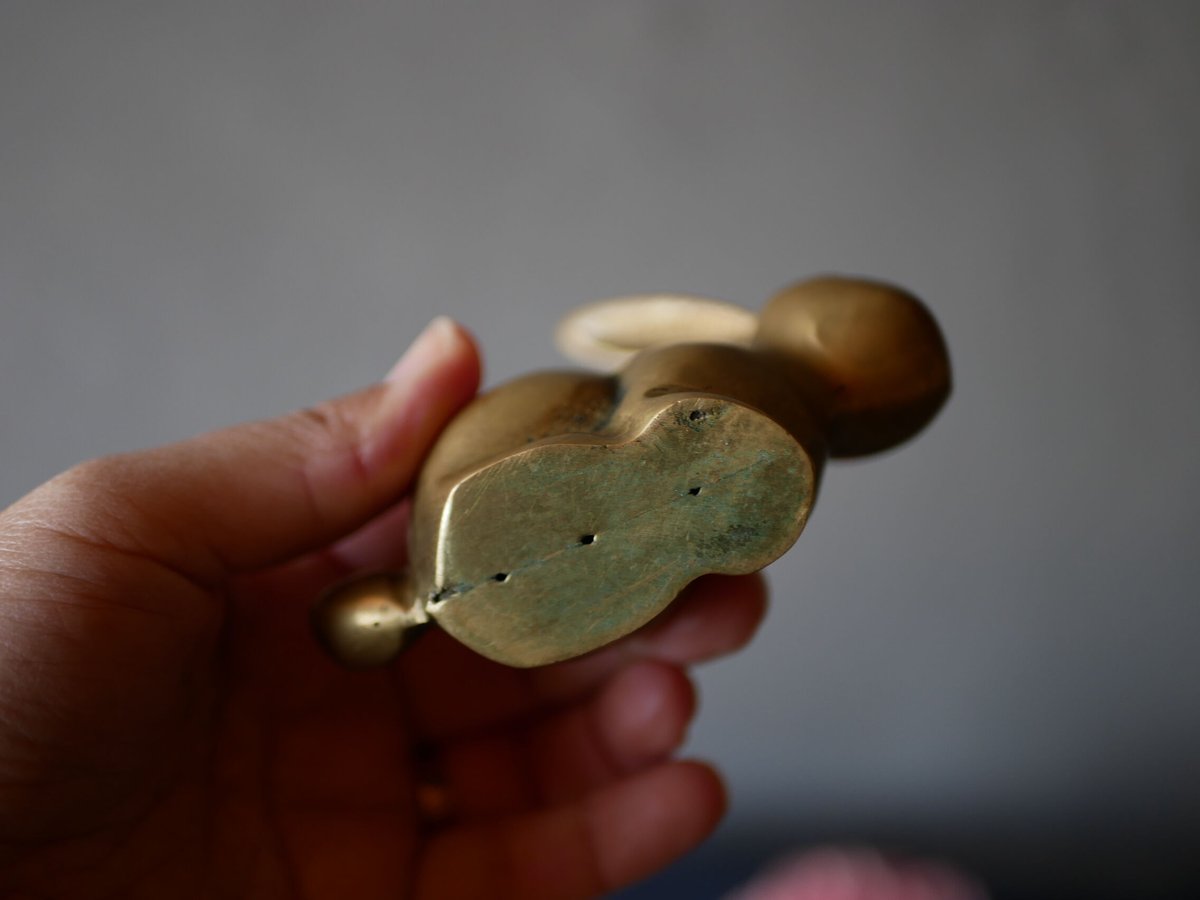 ブロンズ製 ウサギの置物 フランスヴィンテージ | mamantique