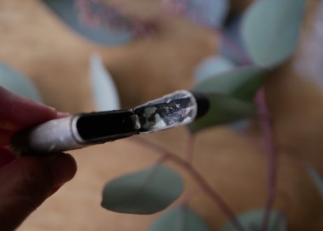 ユーカリデザイン　アンティークのライター　フランスアンティーク　ブロカントのある生活