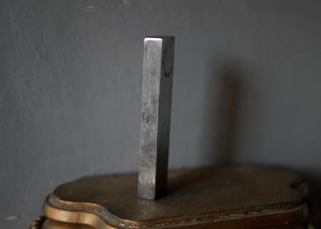 3 Metal engraving , monogramme　フランスアンティーク