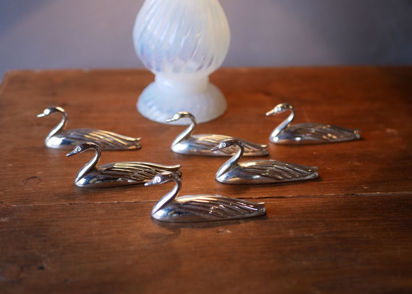 swan , cutlery rest | mamantique