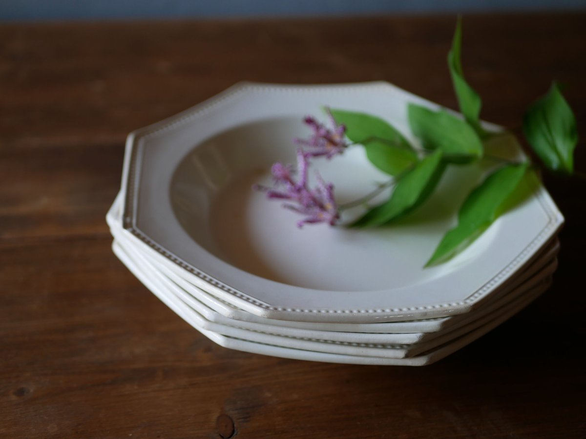 クレイユ・エ・モントロー オクトゴナル デザートプレート