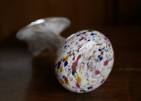 フラワーベース　クリシー　フランスヴィンテージ　ブロカント　花器　花瓶　ブロカントのある暮らし