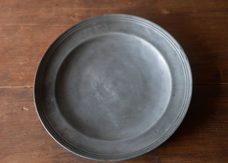 C pewter plate