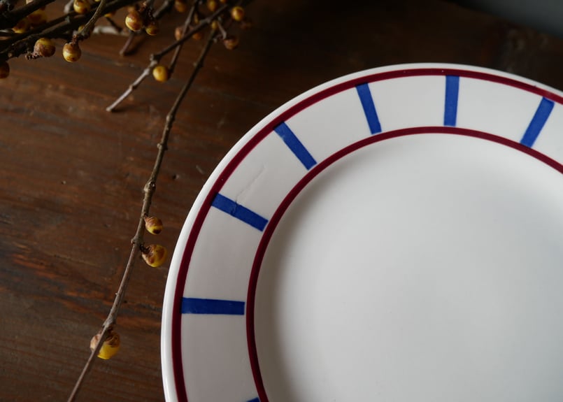 フランスアンティーク バスク柄 サルグミンヌ A | mamantique