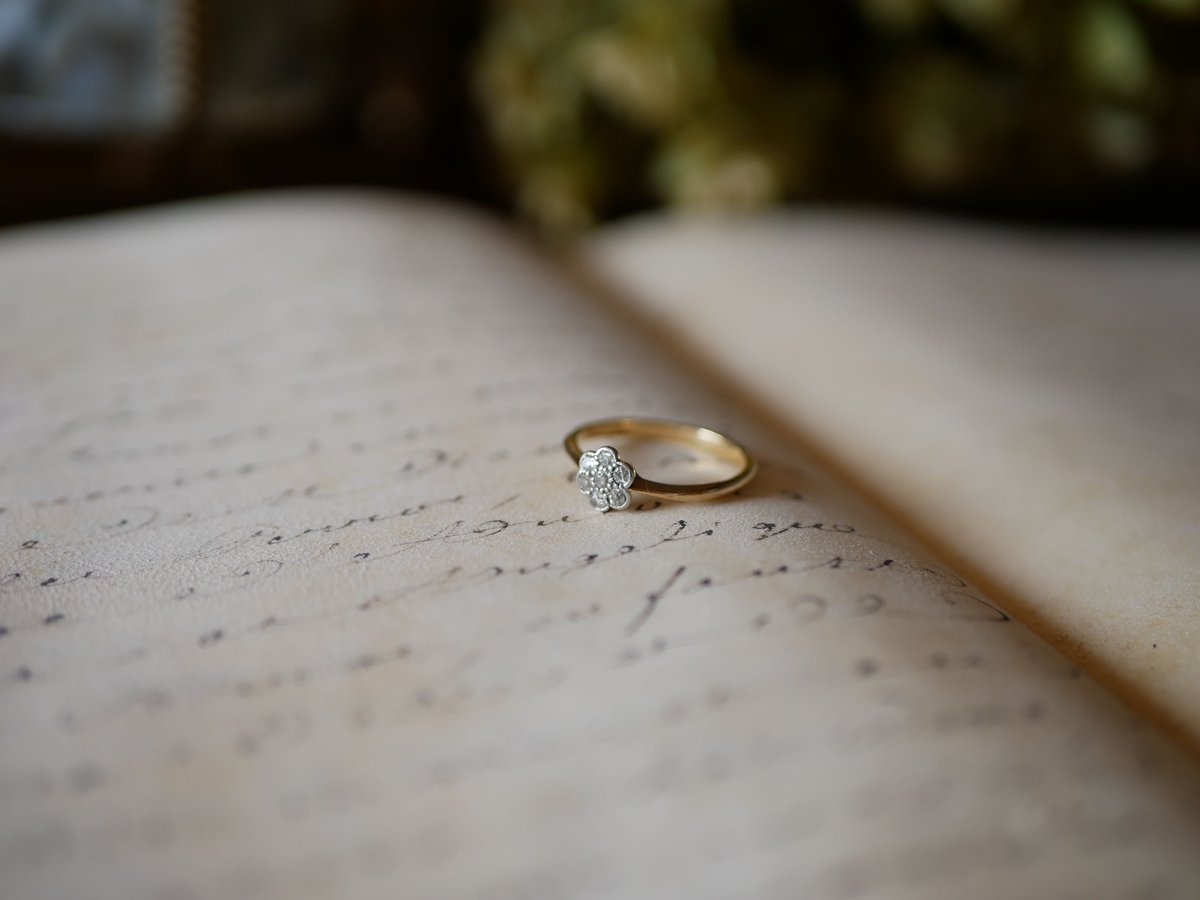 RESERVED 予約済 18ct アンティークリング 指輪 18金 RESERVED 予約済 18ct アンティークリング 指輪 18金