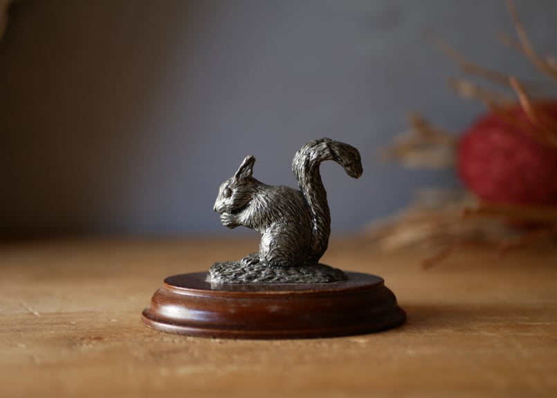オブジェ 文鎮 リス ブロカントのある暮らし 英国 ヴィンテージ