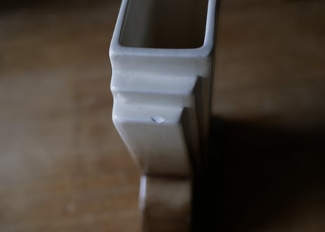 A　アールデコ　ブラウンフラワーベース　フランスヴィンテージ　アンティークのある暮らし