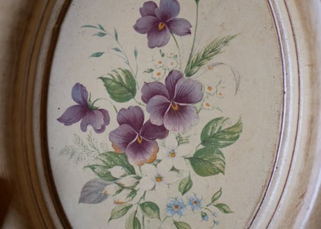 Wall art, violette