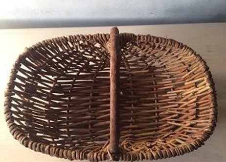 仏アンティーク　かご　バスケット　パニエ