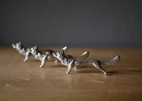 キツネ　カトラリーレスト　フランスアンティーク　ブロカントのある暮らし