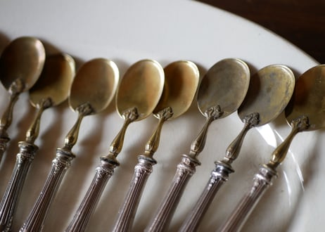 silver spoon monogram