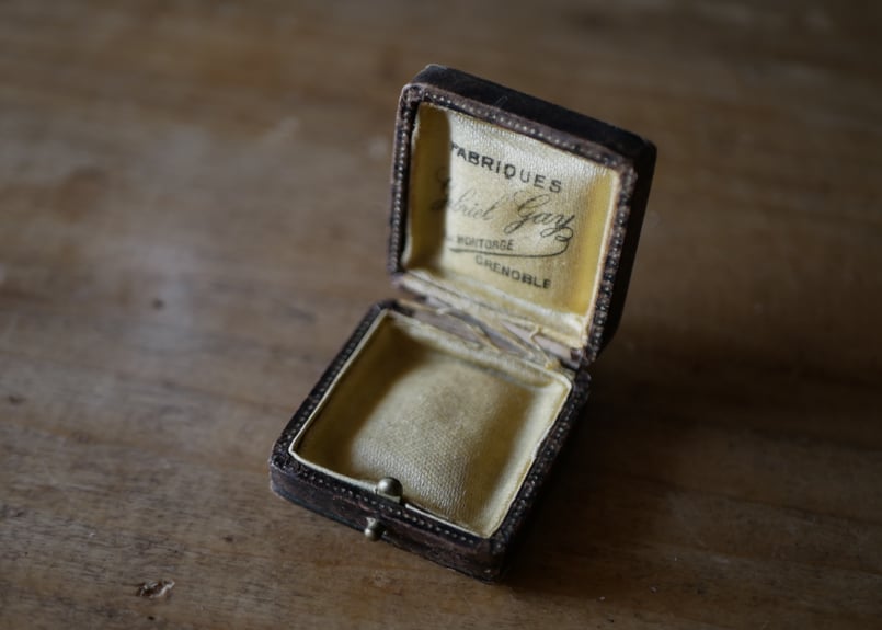 no.10 アンティークジュエリーケース フランスアンティーク