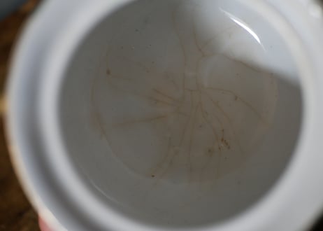 MUGUET  すずらん　クレイユモントロー　シュクリエ　フランスアンティーク