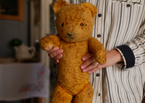 フランスアンティーク くまのぬいぐるみ テディベア