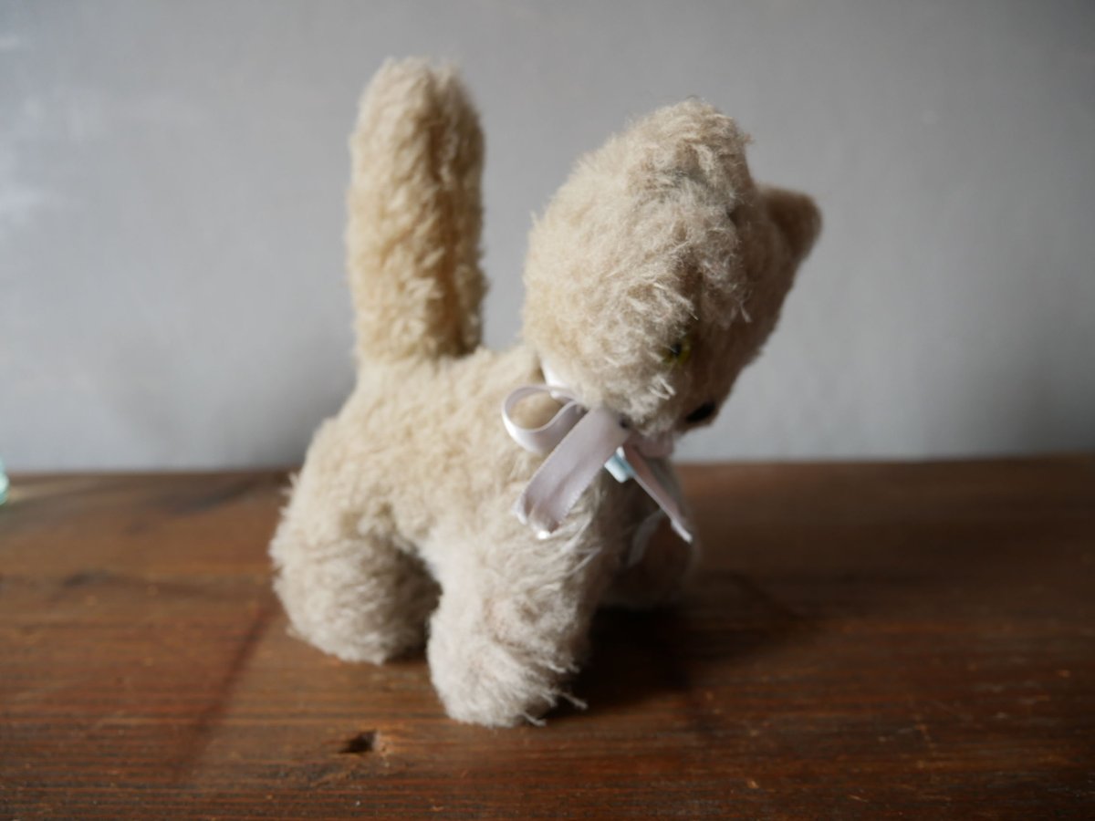 フランスアンティーク 子猫ちゃん ぬいぐるみ | mamantique