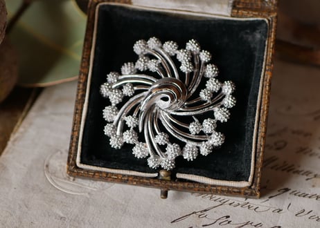 Mimosa, Trifari brooch