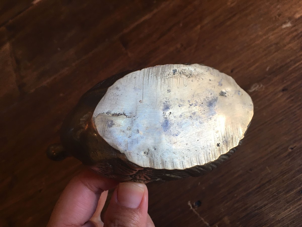 仏 アンティーク スワン 置物 小物入れ | mamantique