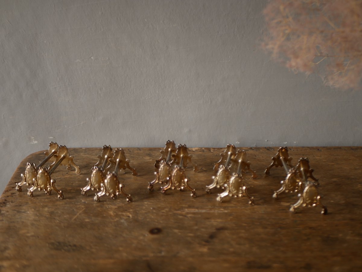 カトラリーレスト リボン フランスアンティーク アンティークのある