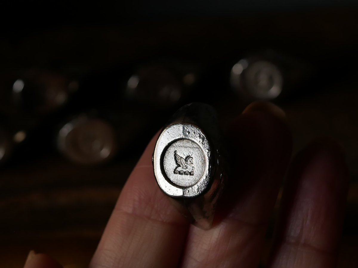 mem　フランス　ブロカント　ヴィンテージ　スワン　カードホルダー　2個 白鳥 スワン 刻印あり カードホルダー フランスヴィンテージ