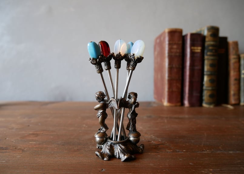 フランスアンティーク フルーツフォーク セット | mamantique