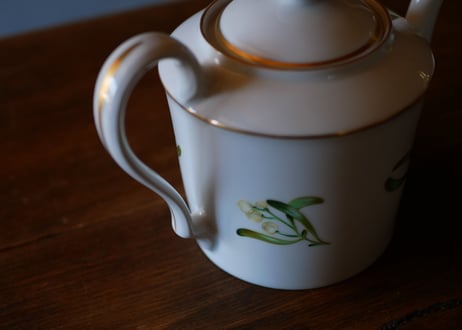 LIMOGES リモージュ 宿り木 ティーポット