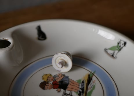 LIMOGES リモージュのヒータープレート　お皿　ブロカント　フランスアンティーク
