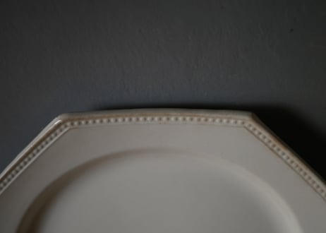 no.5 MONTEREAU クレイユモントロー　オクトゴナル　フランスアンティーク　アンティーク皿