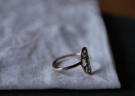 filigree silver ring